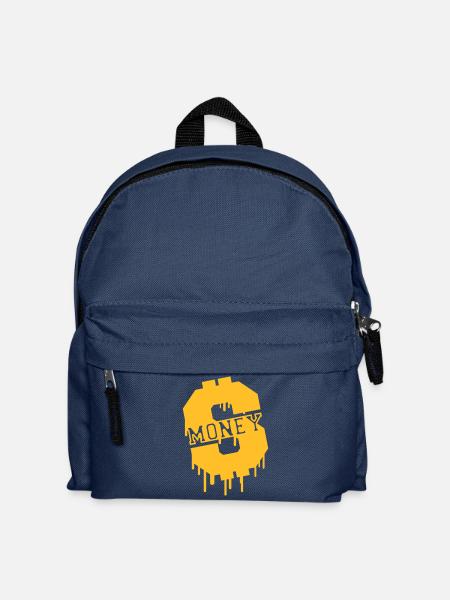 Money Graffiti - Kinder Rucksack - Navy