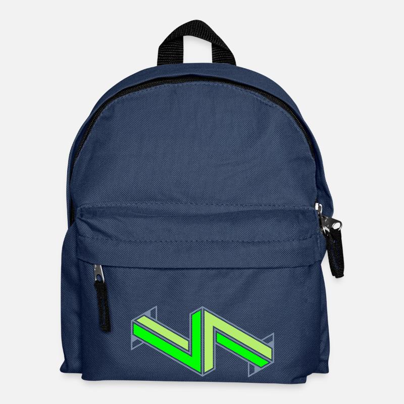 Impossible Figures 86A - Kids' Backpack - navy