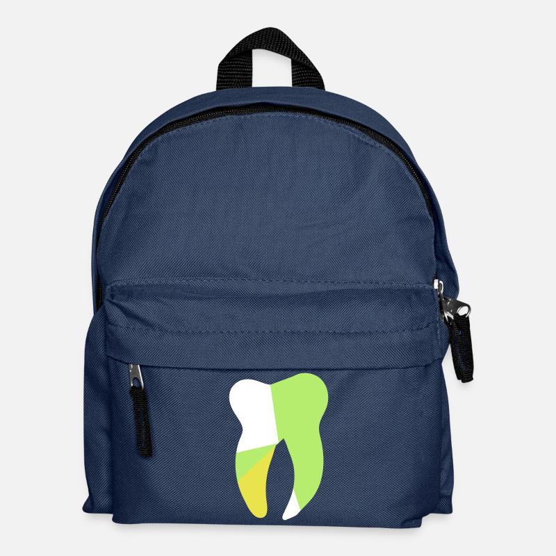 zahn grafik - Kinder Rucksack - Navy