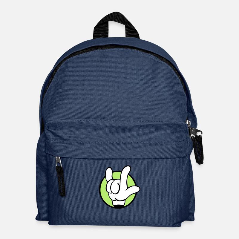 i love you sign - Kinder Rucksack - Navy