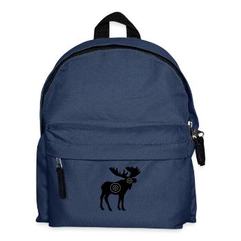 moose - Kids' Backpack - navy - Front