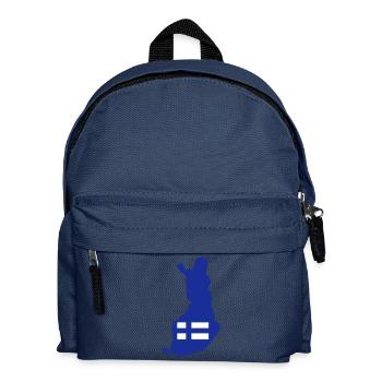 Finland - Kids' Backpack - navy - Front