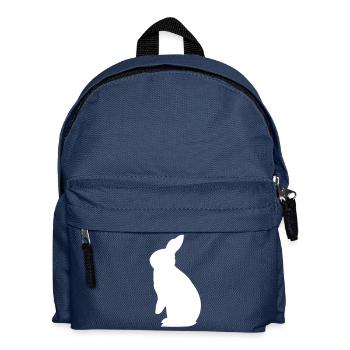 Rex rabbit rabbit bunny breed long-eared rodents - Kids' Backpack - navy - Front