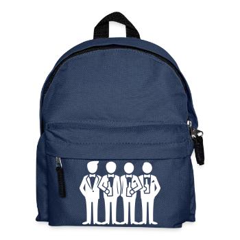 Groom Party Wedding Bachelor - Kids' Backpack - navy - Front