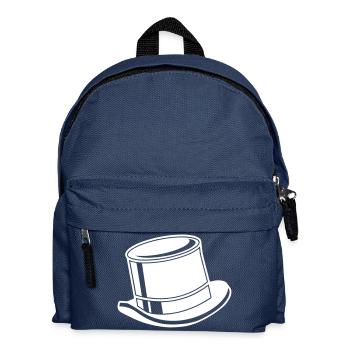 zylinder hut - Kinder Rucksack - Navy - Vorne