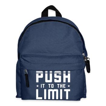 Push it to the limit - Kids' Backpack - navy - Front