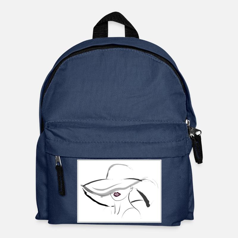 Hut Dame - Kinder Rucksack - Navy