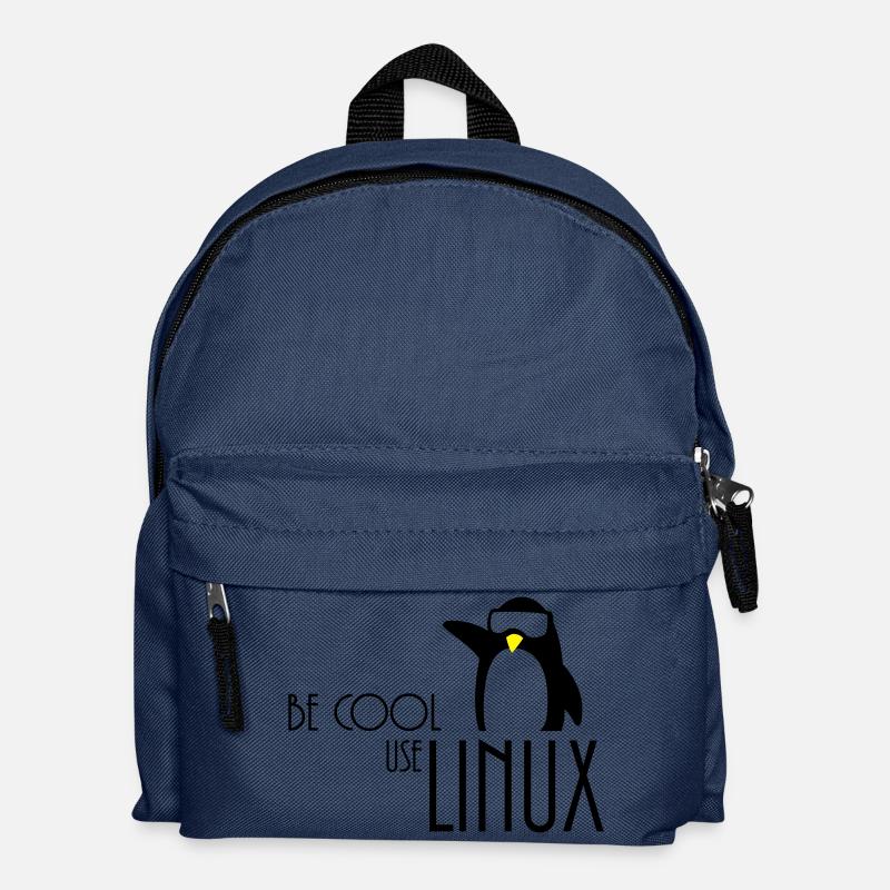 be cool use linux - Kids' Backpack - navy