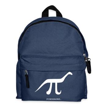 drôle nerd geek, pi day, pi, Pinosaure - Sac à dos Enfant - bleu marine - Devant