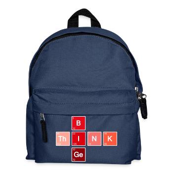 Think Big (Red) - Kids' Backpack - navy - Front