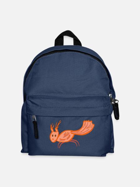 Squirrel nuts or tea - Kids' Backpack - navy
