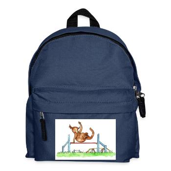 Agility Hürde - Kinder Rucksack - Navy - Vorne