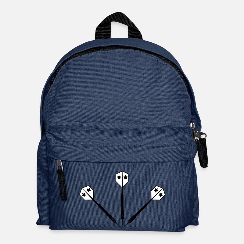 Darts Dartpfeil Dartpfeile 2c - Kinder Rucksack - Navy