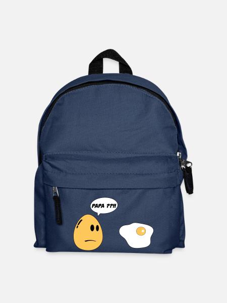Egg Daddy - Kids' Backpack - navy