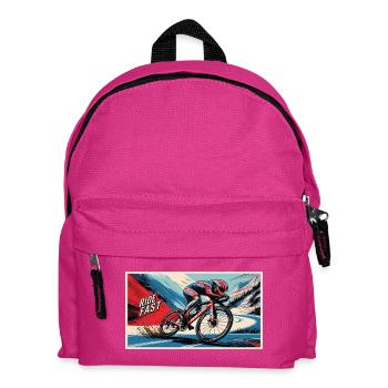 Bicycle - Kids' Backpack - fuchsia - Front