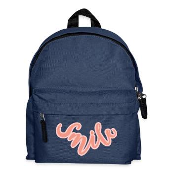 Smile - Kids' Backpack - navy - Front
