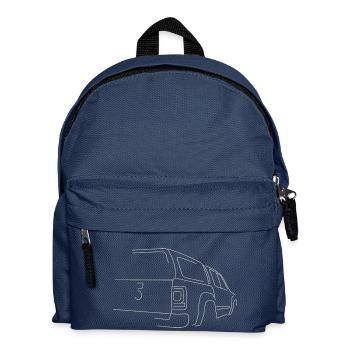 Amarok HT hinten grau - Kinder Rucksack - Navy - Vorne