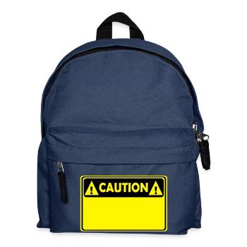 CAUTION - Kinder Rucksack - Navy - Vorne