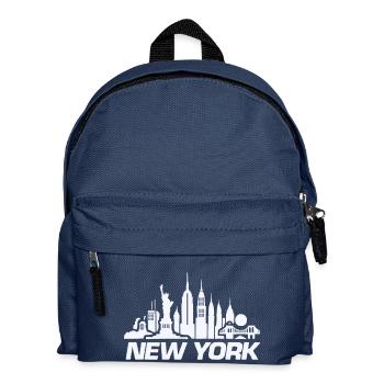 horizon de new york - Sac à dos Enfant - bleu marine - Devant