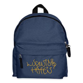Ludwigshafen Street Art - Kinder Rucksack - Navy - Vorne