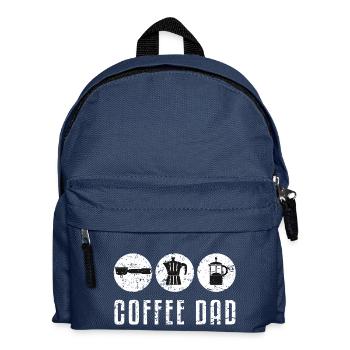 Café papa papa caféine cadeau expresso - Sac à dos Enfant - bleu marine - Devant