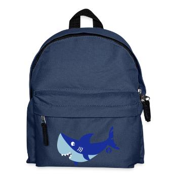 Shark - shark - shark (3 c) - Kids' Backpack - navy - Front