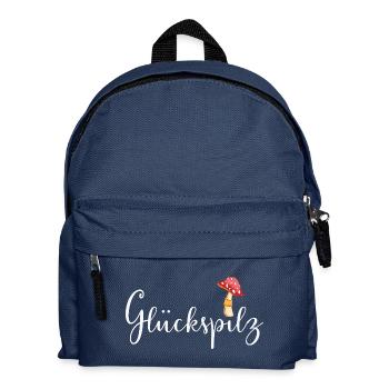Lucky devil - Kids' Backpack - navy - Front
