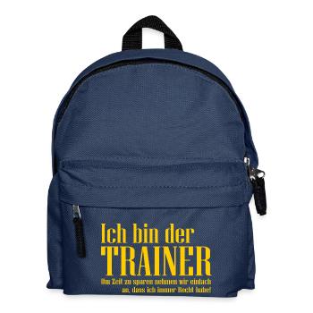 Entraîneur - Sac à dos Enfant - bleu marine - Devant