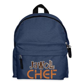 Jawoll Chef - Like a BOSS - Kinder Rucksack - Navy - Vorne