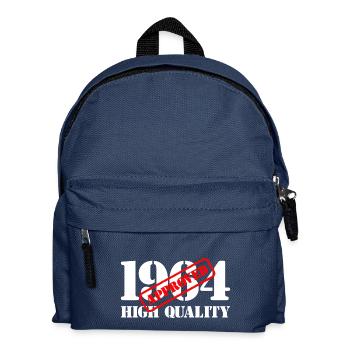 1964 / Geburtstag / Geburtstag 1964 / Qualität - Kinder Rucksack - Navy - Vorne