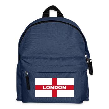 London City en drapeau anglais - Sac à dos Enfant - bleu marine - Devant