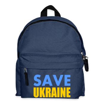 Save ukraine - Kids' Backpack - navy - Front