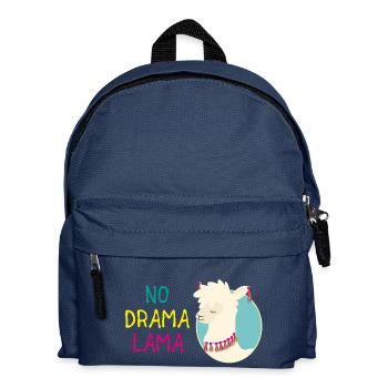 No Drama Lama - Kinder Rucksack - Navy - Vorne