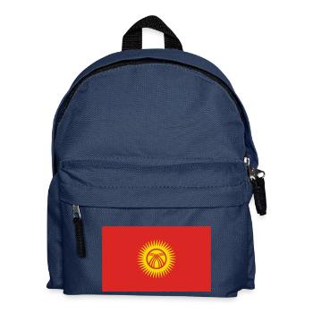 Kirgistan - Kinder Rucksack - Navy - Vorne