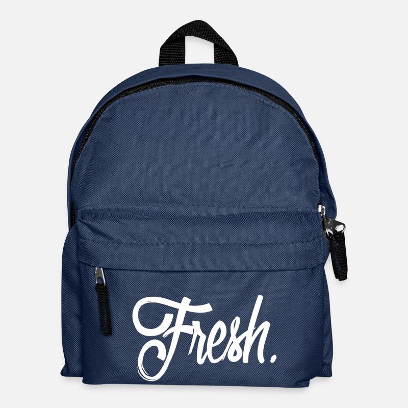 fresh white - Kinder Rucksack - Navy