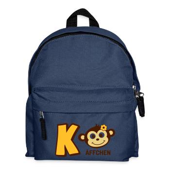 KaffeeGirl - Kinder Rucksack - Navy - Vorne