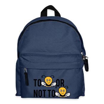 Être ou ne pas être des abeilles - Sac à dos Enfant - bleu marine - Devant