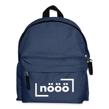 Nööö - Kinder Rucksack - Navy - Vorne