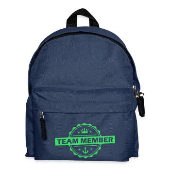 Team Member - Kids' Backpack - navy - Front