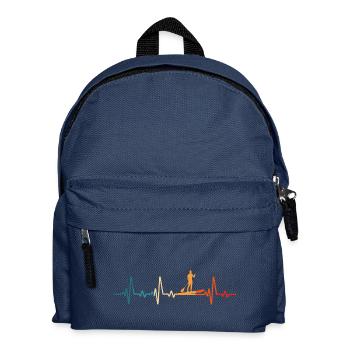 Stand Up Heartbeat Paddle Top Stand-Up Paddle - Kids' Backpack - navy - Front