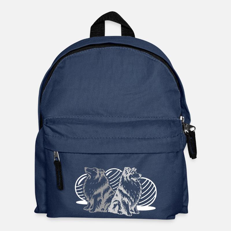 Treibball (3 Farben) - Kinder Rucksack - Navy