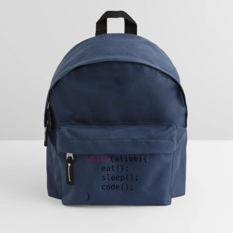 Lustiger Code Quellcode Kinder Rucksack
