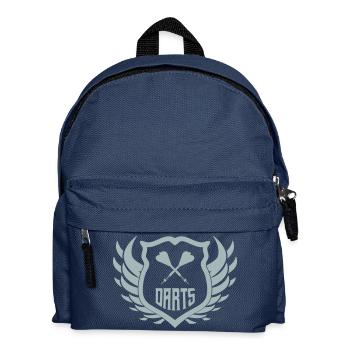 darts crest - Kinder Rucksack - Navy - Vorne