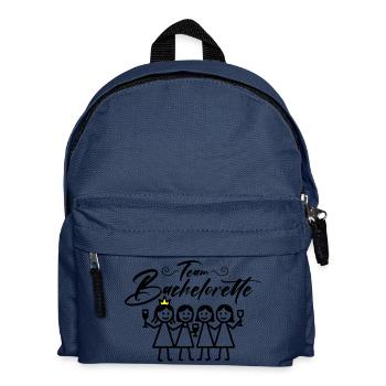 Bachelorette Team Girls - Kids' Backpack - navy - Front