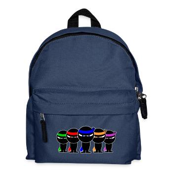 5 ninjas - Sac à dos Enfant - bleu marine - Devant