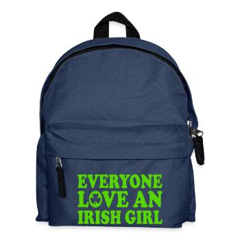 Everyone loves an irish girl - Sac à dos Enfant - bleu marine - Devant
