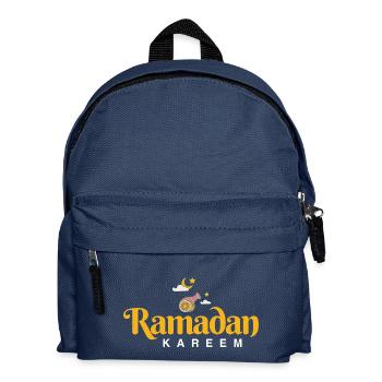 Ramadan Mubarak - Kids' Backpack - navy - Front