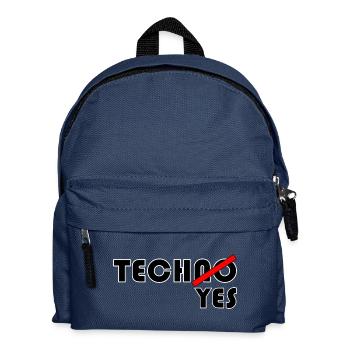 TechNO?YES! - Kinder Rucksack - Navy - Vorne