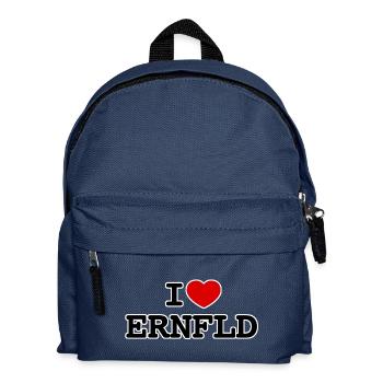 I ❤️ ERNFLD | Köln Ehrenfeld - Kinder Rucksack - Navy - Vorne
