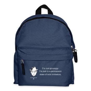 Mild irritation - Kids' Backpack - navy - Front